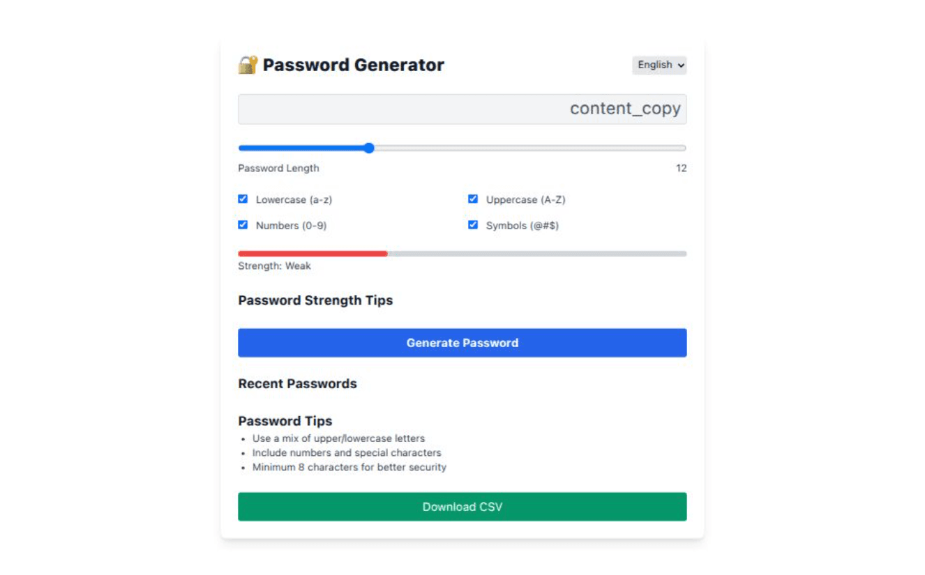 Password Generator